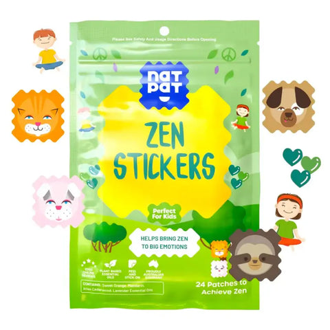 NATPAT - NATPAT Zen Stickers: Natural Anxiety Sticker, Calm Patches
