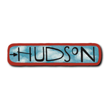 Hudson Illustration Co - About Town Co - Destination: Hudson New York - Sticker or Magnet - Clouds: Sticker - Cabin Fever Outfitters