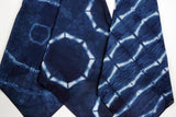 Curious Corners - Yamato Indigo Shibori Kit: Bandana + Tenugui