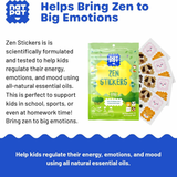 NATPAT - NATPAT Zen Stickers: Natural Anxiety Sticker, Calm Patches