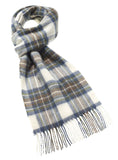 Bronte Moon - Tartan / Plaid Scarf Collection - 10" x 75" - Made in UK: Antique Buchanan