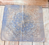 Boots Are My Roots - Indigo Hues Hand Dyed Bandanas 