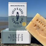 MacKenzie's Fisherman - Kelp & Seed Scrub Bar- 5.5 oz (12 qty)