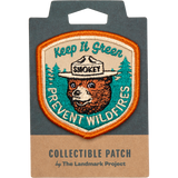 The Landmark Project - Keep It Green Embroidered Patch