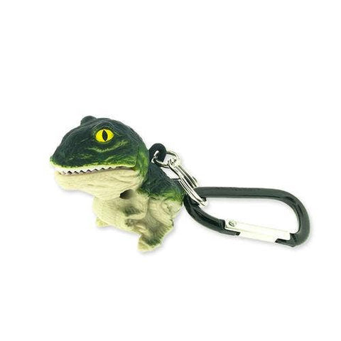 Big Discoveries / Sun Co. - WildLight Animal Carabiner Flashlight - Green T-Rex