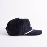 Endless August Supply Co. - Customizable Arch City Corduroy Hat | Name Drop Hat: Navy/yellow