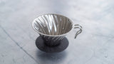 HARIO USA - Outdoor V60 Metal Dripper, 02 Silver