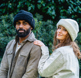 Rustek Collective - SherpTek 100% Merino Wool 'Sherpa' Beanie: Black