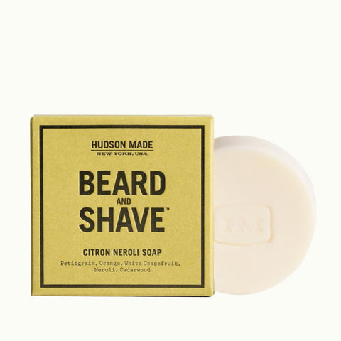 Hudson Made - Citron Neroli Beard & Shave Soap - Cabin Fever Outfitters