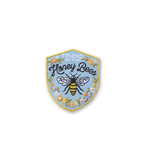 Antiquaria - Honey Bee Embroidered Patch - Cabin Fever Outfitters