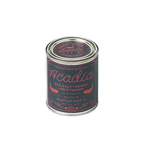 Good & Well Supply Co. - Acadia Candle - Sea Salt Dunes + Driftwood