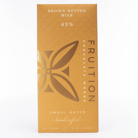 Fruition Chocolate - Brown Butter Milk Chocolate - Cabin Fever Outfitters