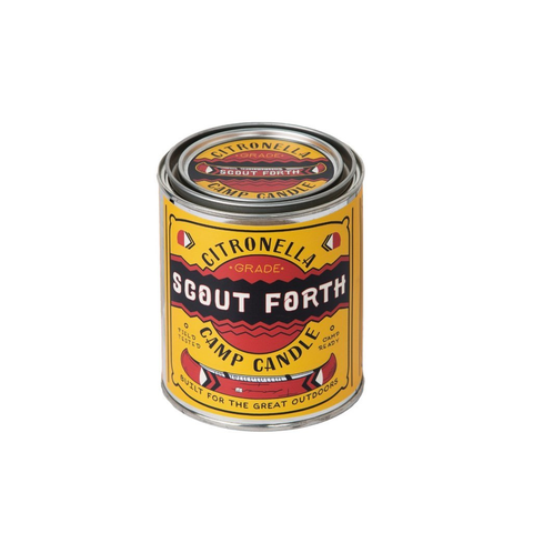 Good & Well Supply Co. - Scout Forth Citronella Camp Candle