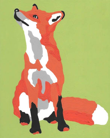 Wehgo - Red Fox - 7 Color Paint by Number Kit