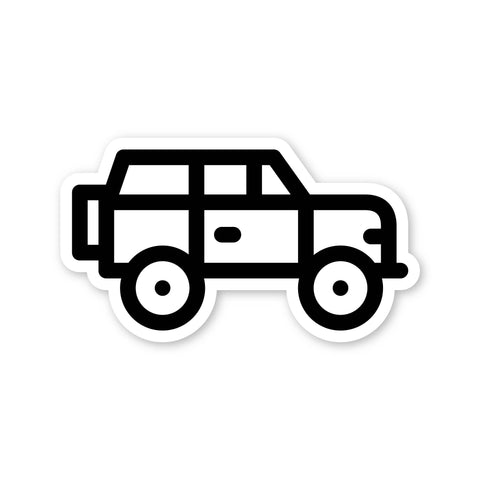 Fell - Old Bronco Sticker - Cabin Fever Outfitters