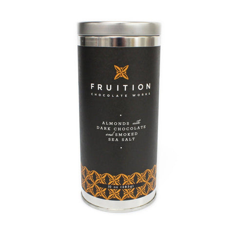 Fruition Chocolate Works - Almonds with Smoked Sea Salt in Dark Chocolate