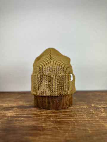 Dark Goldenrod Upcycled Cotton Watchcap LIMITED QUANTITY!!!