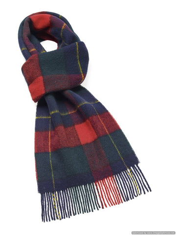 Bronte Moon - Tartan / Plaid Scarf Collection - 10" x 75" - Made in UK