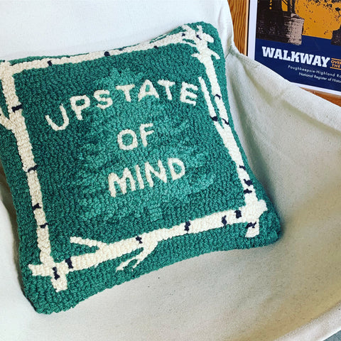 Upstate of Mind 14" Pillow - Cabin Fever Outfitters