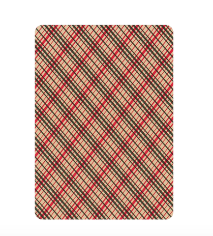 Art of Play - Vintage Plaid Playing Cards