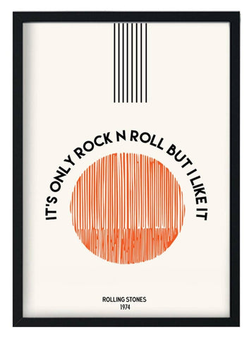 Fanclub - It's Only Rock N Roll but I Like it Rolling Stones Art Print