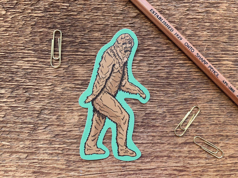 Noteworthy Paper & Press - Bigfoot Sticker