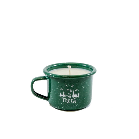 Moore Collection - The Trees Baby Enamel Cup Candle