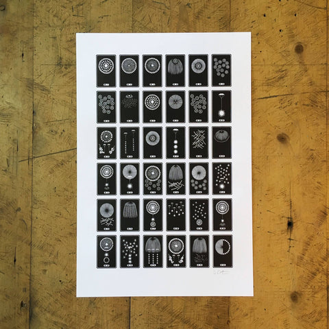 Green Bird Press - 12" x 18" A Few Fireworks Letterpress Print - Cabin Fever Outfitters