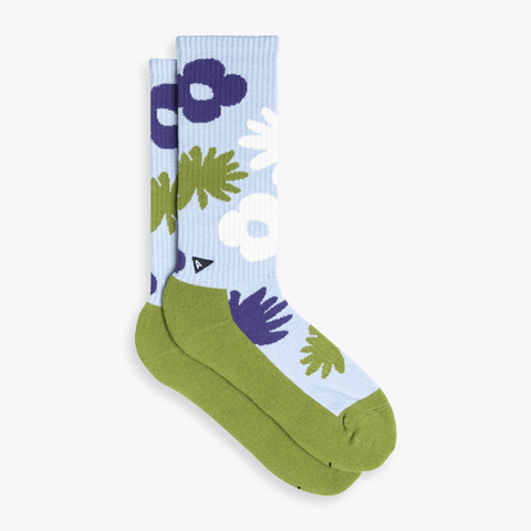 Arvin Goods - Crew Sock - Floral