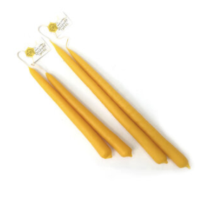 Beeswax Candle Tapers from Alysia Mazzella
