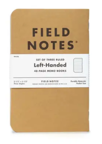 Field Notes - Left-Handed Notebook