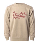 Upstate Of Mind Heritage Script Sweatshirt