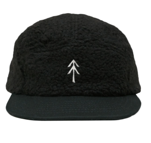 Parks Project Hat Cap Black Trail Crew 5 Panel Sherpa Fleece Hat Outdoor Hiking Parks Project Hat Cap Black Trail Crew 5 Panel... | Depop main image 4