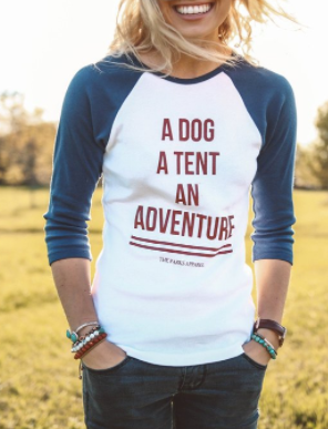 A Dog, A Tent, An Adventure Shirts - Cabin Fever Outfitters