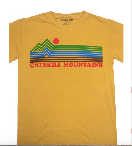 Catskill Mountains Stripes Tee - Cabin Fever Outfitters