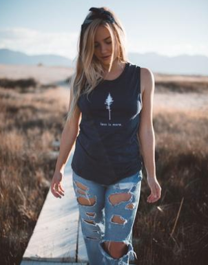 Less is More Tank - Cabin Fever Outfitters