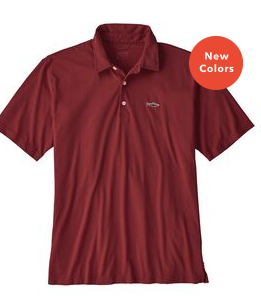 Patagonia trout fitz roy polo online