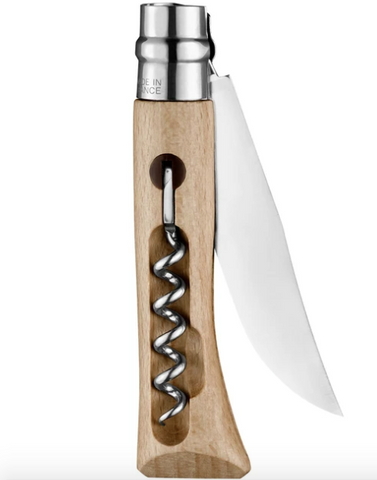 Opinel #10 Knife with Corkscrew - Cabin Fever Outfitters