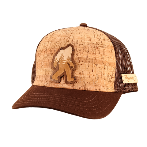 Rustek Collective - Sasquatch Treeline Inlay Trucker Cap: Curved Brim