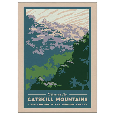 Lionheart Graphics - Discover the Catskills Postcard