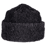 Rustek Collective - SherpTek 100% Merino Wool 'Sherpa' Beanie: Black