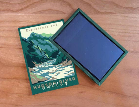 Lionheart Graphics - Experience the Hudson River Valley Magnet - Cabin Fever Outfitters