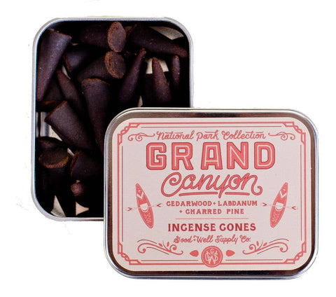 Good & Well Supply Co. - Grand Canyon Incense - Charred Pine Cedarwood + Labdanum