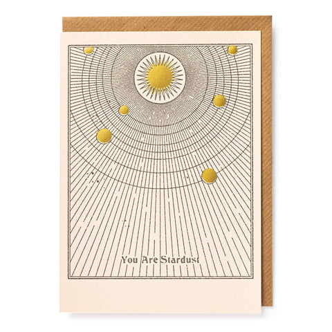 Archivist Gallery Greeting Card - You Are Stardust